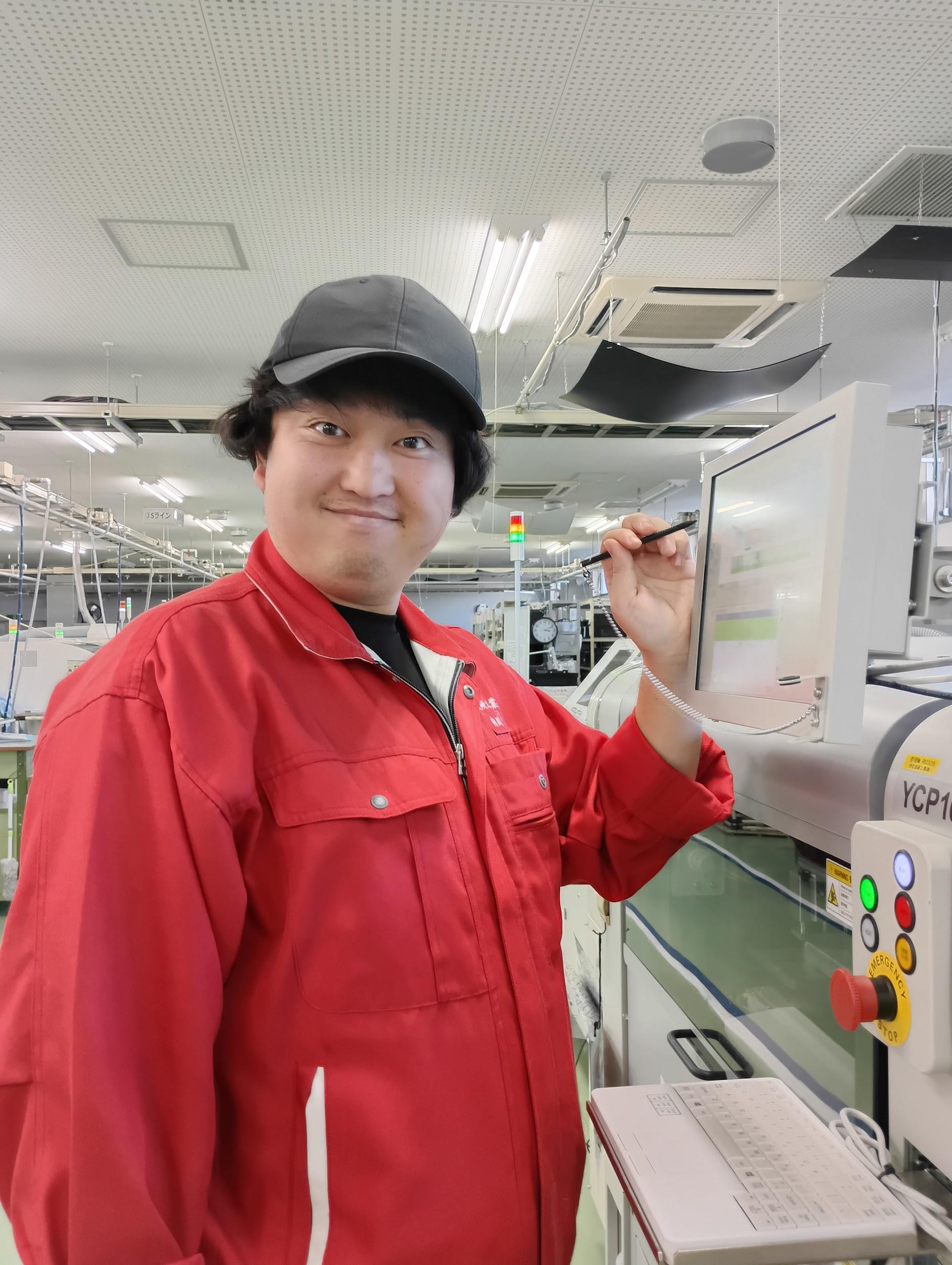 選手仕事時の様子