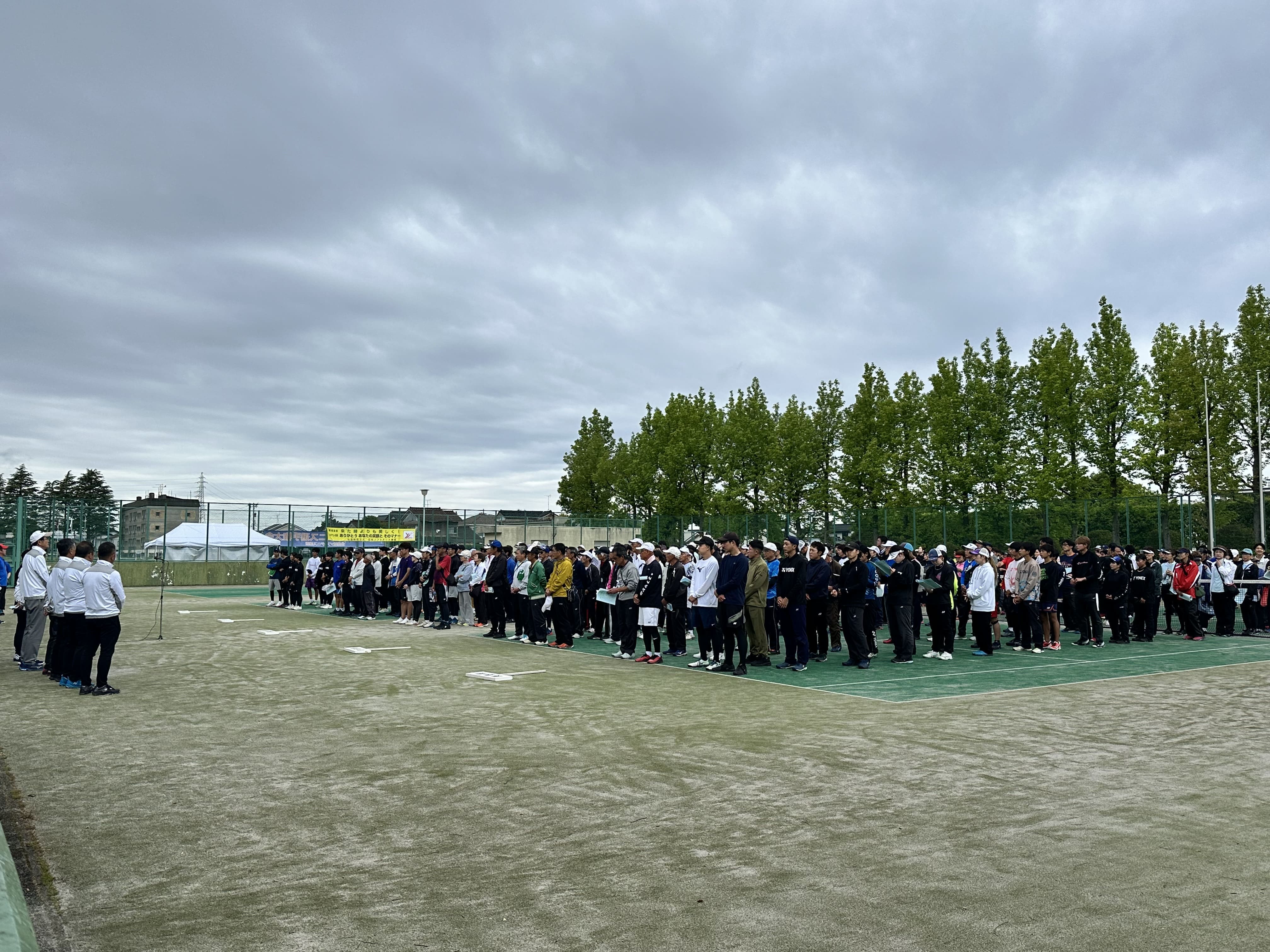 北信越ソフトテニス選手権大会に出場しました