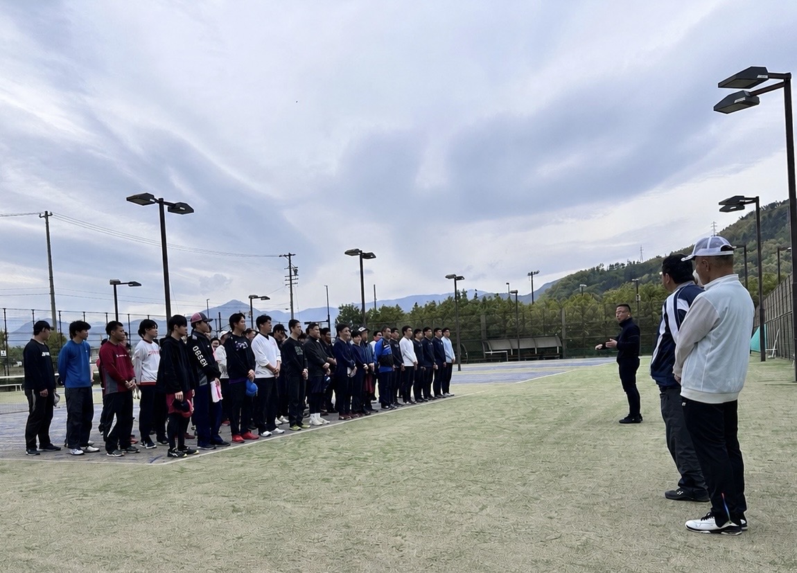 全日本実業団ソフトテニス選手権大会長野県予選会に出場しました